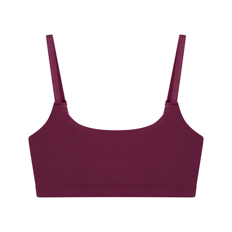 Ultimate Soft Sleep Crop- Plum