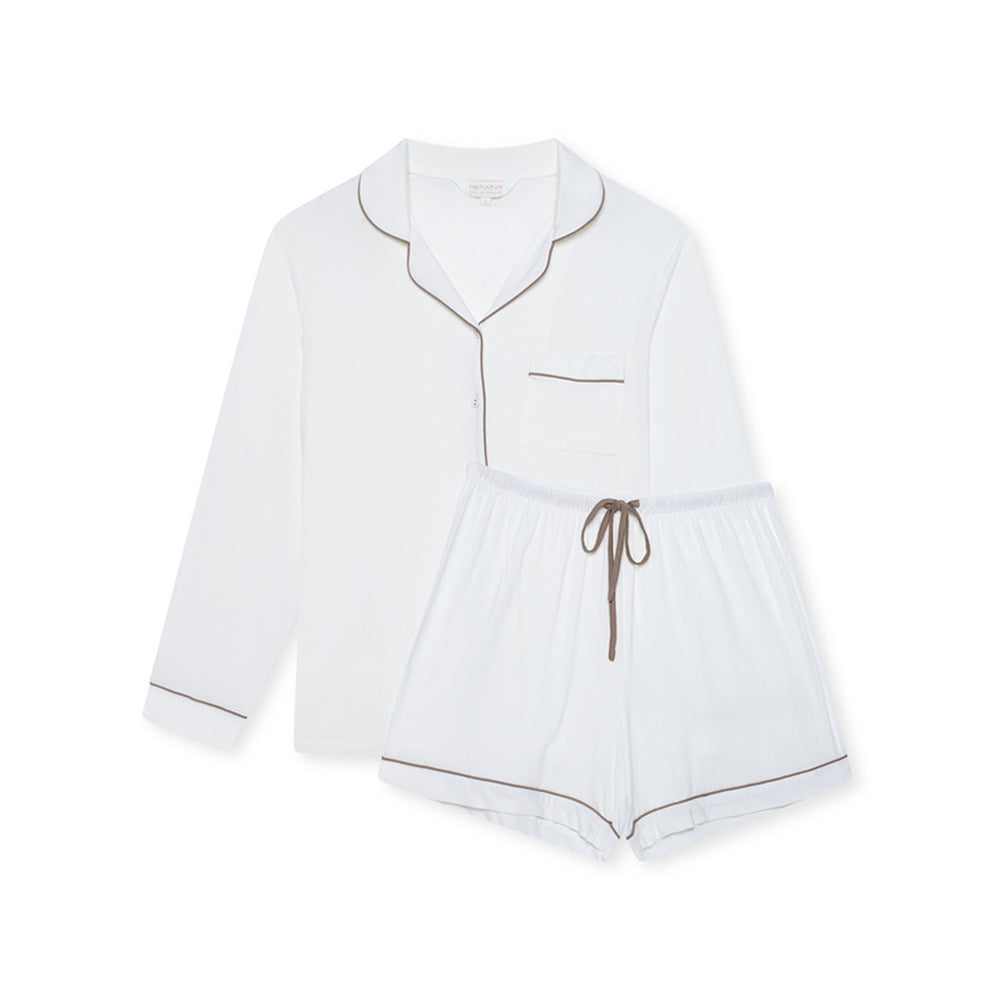 Stretch Short Set - Dove - The NAP Co. - image 1
