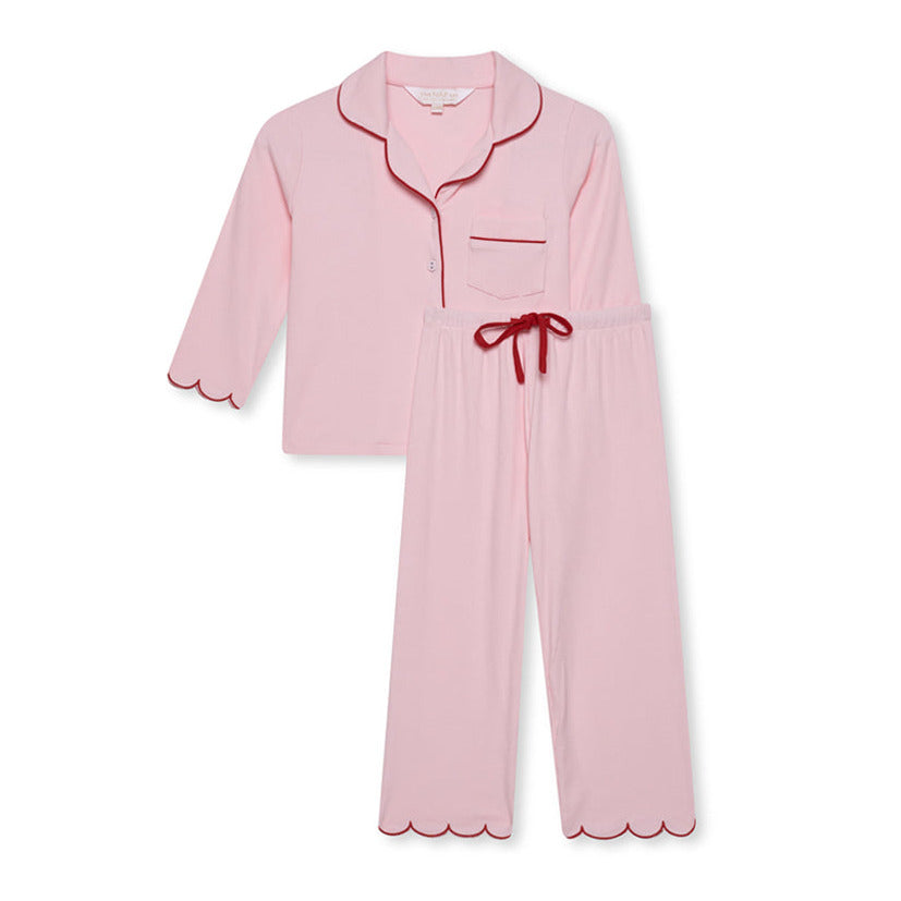 Children's Scallop Sleep Set- Blossom - The NAP Co. - image 1