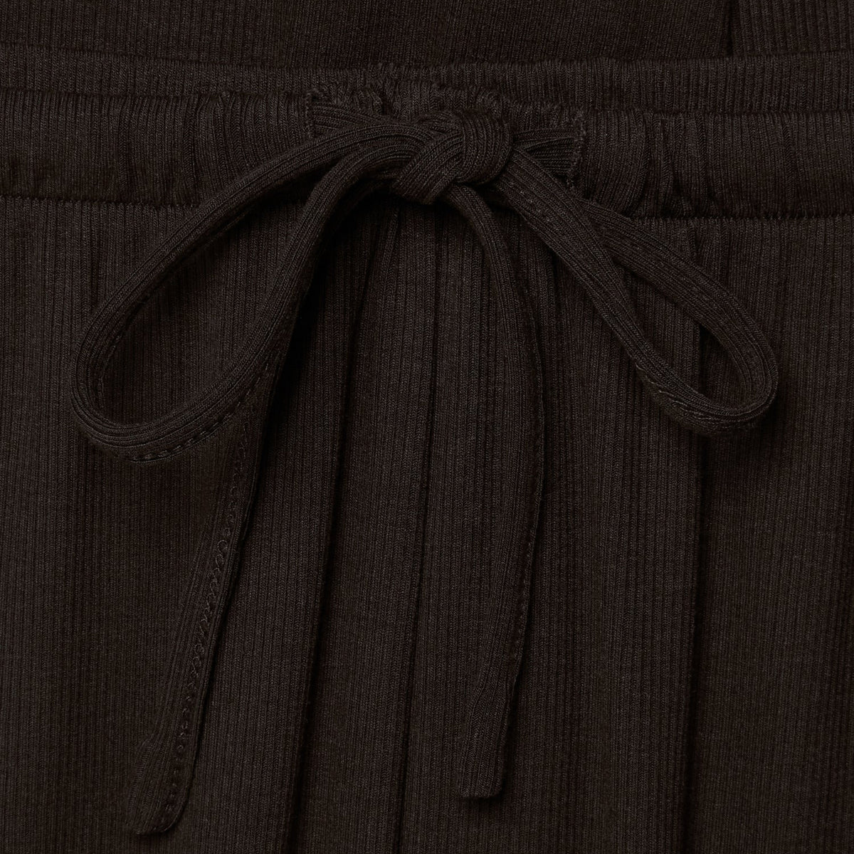 Stretch Ribbed Pyjama Trouser Set - Cocoa - The NAP Co. - image 3