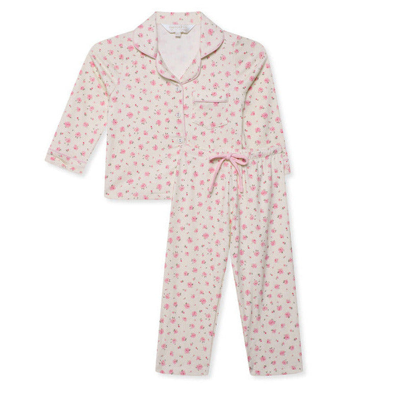 Children’s Modal Trouser PJ Set- Rose Bud - The NAP Co. - image 1