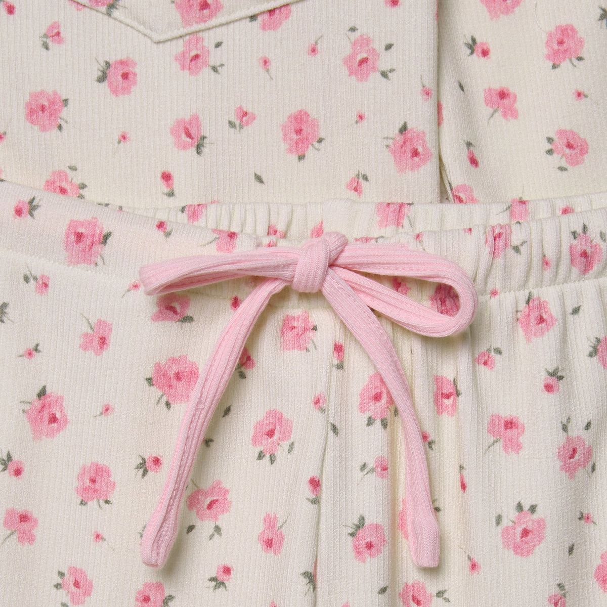 Children’s Modal Trouser PJ Set- Rose Bud - The NAP Co. - image 3