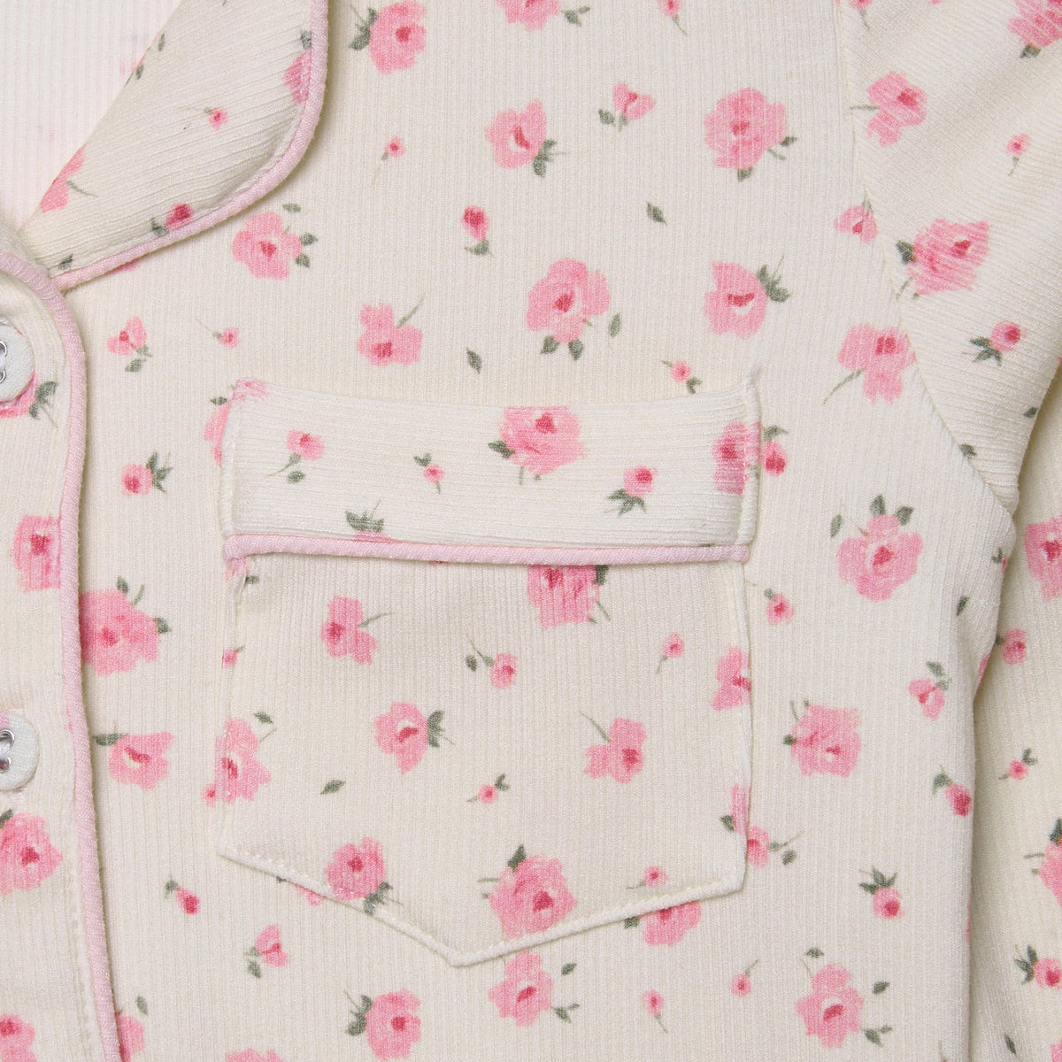 Children’s Modal Trouser PJ Set- Rose Bud - The NAP Co. - image 2